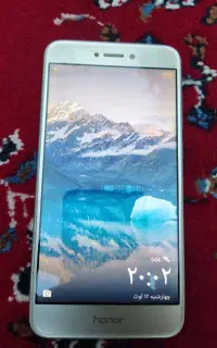 گوشی honor 8 لایت خیلی تمیز طلایی سالم