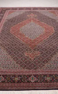 فرش دستباف ۶ متری کرک تبریز ۶۰ رج