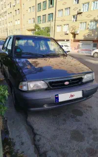 پراید مدل 84 دوگانه CNG در حد