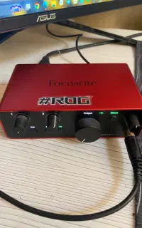 کارت صدا فوکوسرایت Focusrite Scarlett Solo 4th Gen