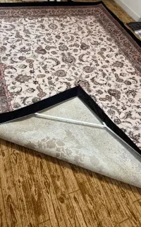 روفرشی کشی داخلفرش میره ضد اب و رنگ کرم طرح کلاسیک