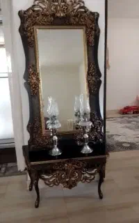 آینه و شمعدان