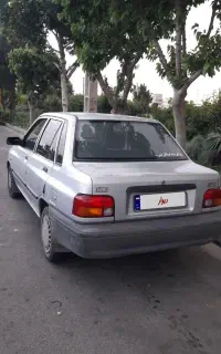 پراید ۸۸ نقره ای بی رنگ