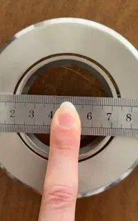 قاب هالوژن متحرک استیل