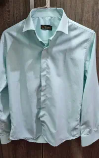 پیراهن مردانه دوشین دکمه مخفی