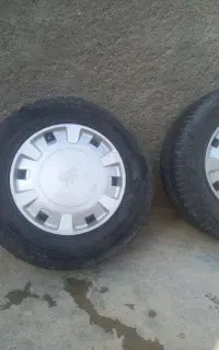 دوعدد رینگ ۱۴ با لاستیک ۶۰ درصد