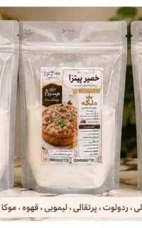 کیک تولد و پودر کیک