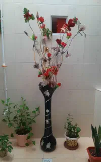 گل و گلدان