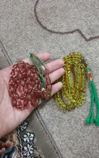 تسبیح آلمان و مهر دار معاوضه هم دارم