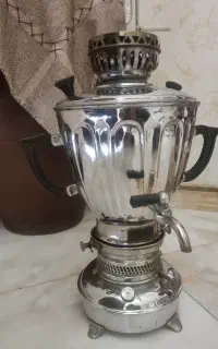سماور برنجی نفتی قدیمی