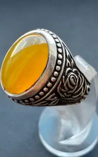 عقیق زرد شرف الشمس