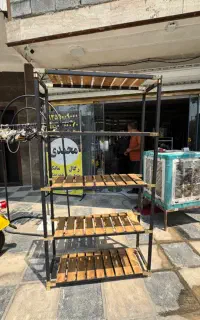 قفسه بندی رخت آویز به قیمت کارخانه رگال و چوب لباس