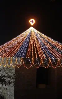 ریسه و نورپردازی رنگین کمان