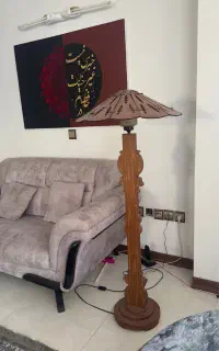 آباژور چوبی خاص و شکیل و کمیاب