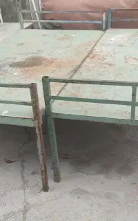 تخت آهنی سه لنگه