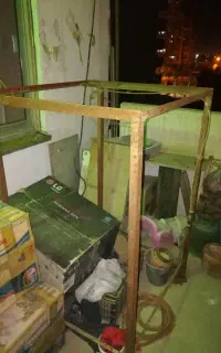 چهارپایه کولرآبی