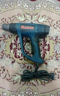 سشوار صنعتی رابین مدل R6010 ظرقیت2000وات دیمردار