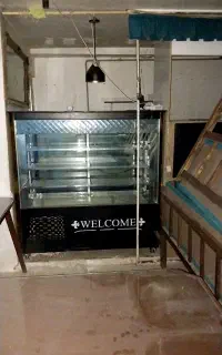 یخچال کافیشاپی برند مشهد سرما درحد نو