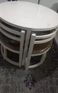 میز ناهارخوری ۴ نفره کم جا