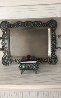 سینی پزیرای و قندان