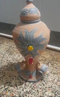 کلمن آب سفالی