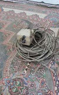 60متر سیم بالابر همراه یه کلید نو