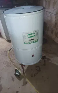 مشکه برقی بزرگ ورق سفید به شرط کار