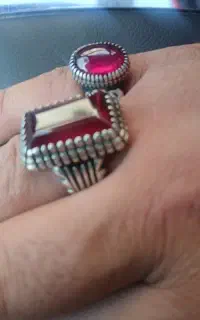 نقره سنگ یاقوت