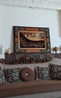 تابلو فرش وان یکاد کار دست