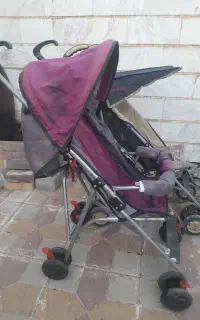 کالسکه عصایی مسافرتی دو عدد