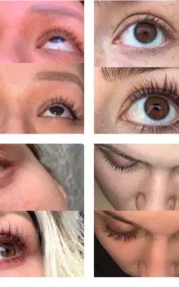 ابروهای فرم‌دار، مژه‌های پرپشت