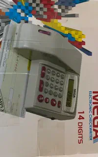 دستگاه پرفراژ چک مارک مگا