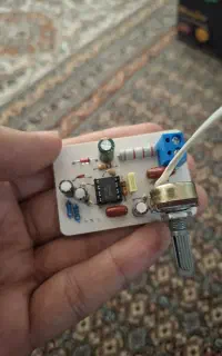 ماژول آمپلی فایر و فیلتر پایین گذر ساب
