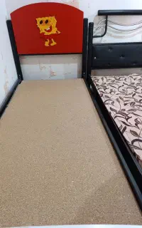 تخت خواب تک نفره در حد نو