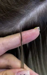 اکستنشن مو طبیعی و اموزش