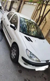 ۲۰۶ v8 sd TU5   . سال ۹۵ . تخفیف پای معامله