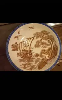 دیس کمیاب  بزرگ ژاپنی قدیمی