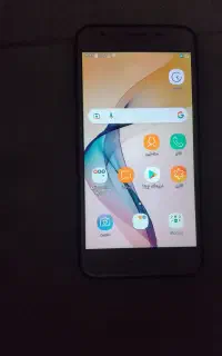 گوشی سامسونگj5 با خط ۰۹۱۰ باهم با کارتن