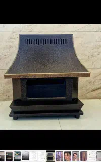 بخاری گازی  طرح شومینه