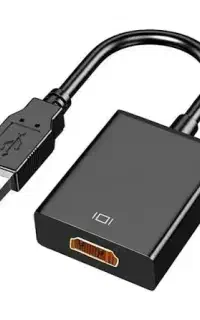 تبدیل USB به HDMI VGA ا usb to vga hdmi