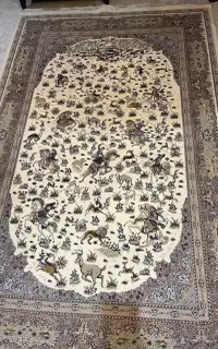 فرش در حد نو ( دستبافت گونه)
