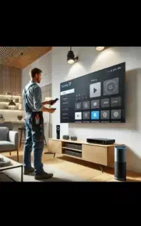 خدمات نصب و تنظیم تلویزیون