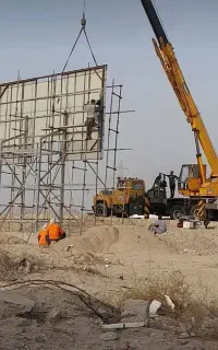 خدمات جرثقیل رهنما از 3 تن تا30 تن و تریلی شهری