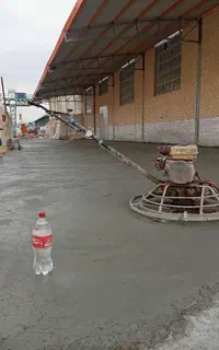ماله پروانه بتن ریزی با دوربین نقشه برداری