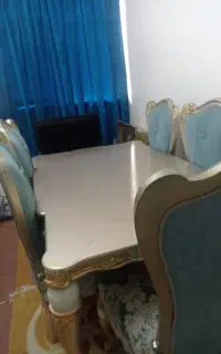 میز ناهار خوری شش نفره تمام چوب