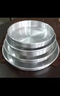 فروش تعداد ۱۵عدد تابه  قهوه خانه ای ضخیم