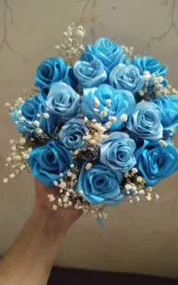 گل های مصنوعی دسته گل عروس  گل شاخه ای و غیره