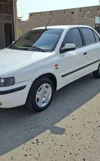 سمند مدل92 خونگی بی رنگ