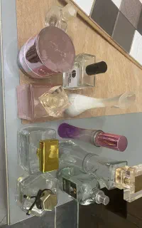 ۱۰ عدد شیشه خالی عطر استفاده شده