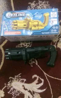 تفنگ حباب ساز نو باطری خور